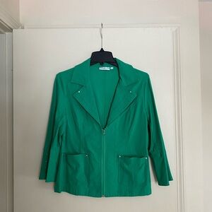 Green Women's Jacket by LuluB sz S